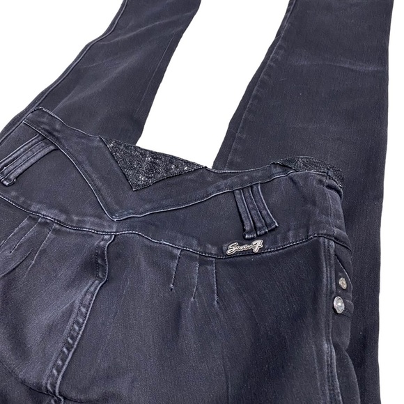 Seven7 black  denim jeans - Picture 4 of 11